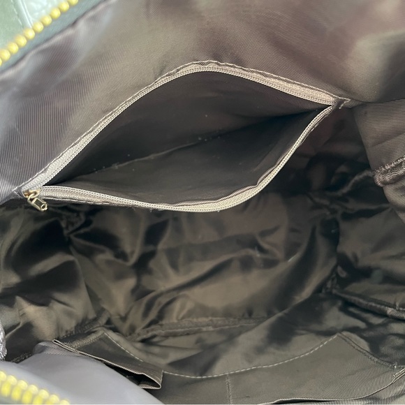 Modem + Chic Dark gray backpack with removable multicolored strap - Picture 9 of 14